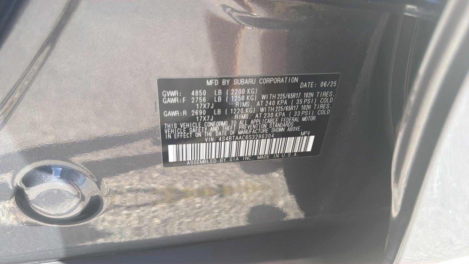 2025 Subaru Outback Base