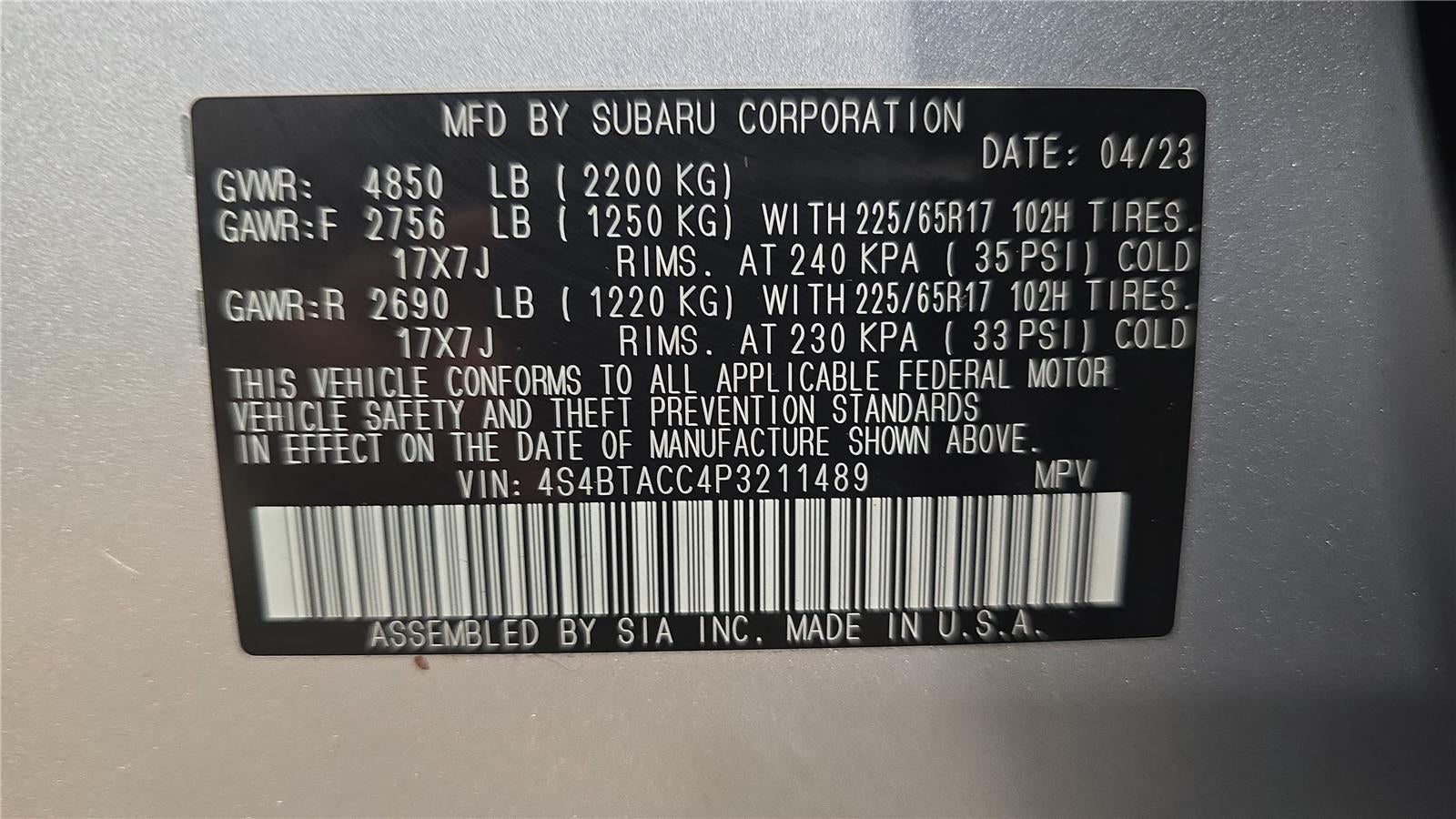 2023 Subaru Outback Premium