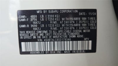 2025 Subaru Outback Onyx Edition