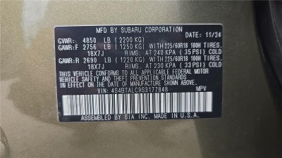 2025 Subaru Outback Onyx Edition