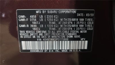 2023 Subaru Outback Limited