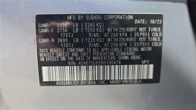2024 Subaru Outback Wilderness