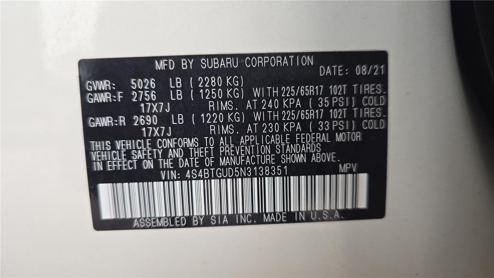 2022 Subaru Outback Wilderness