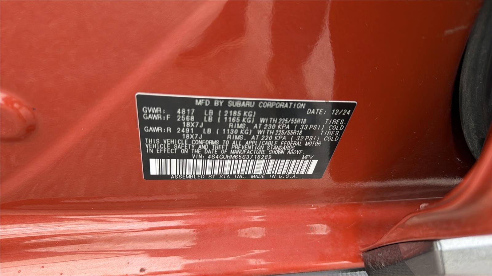 2025 Subaru Crosstrek Limited