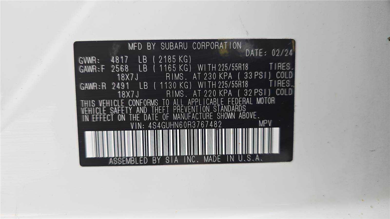 2024 Subaru Crosstrek Limited