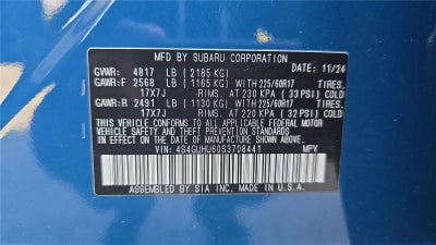 2025 Subaru Crosstrek Wilderness