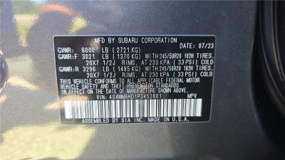 2023 Subaru Ascent Onyx Edition