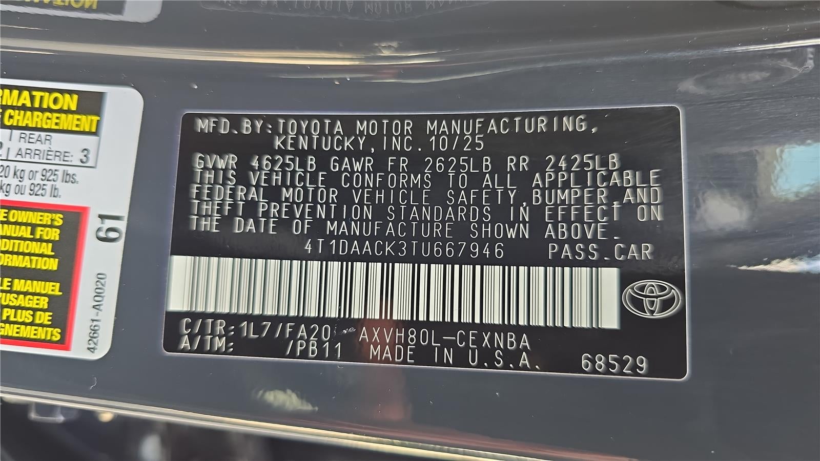 2026 Toyota Camry LE
