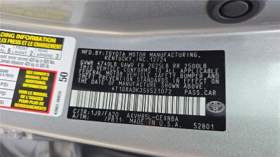 2025 Toyota Camry LE