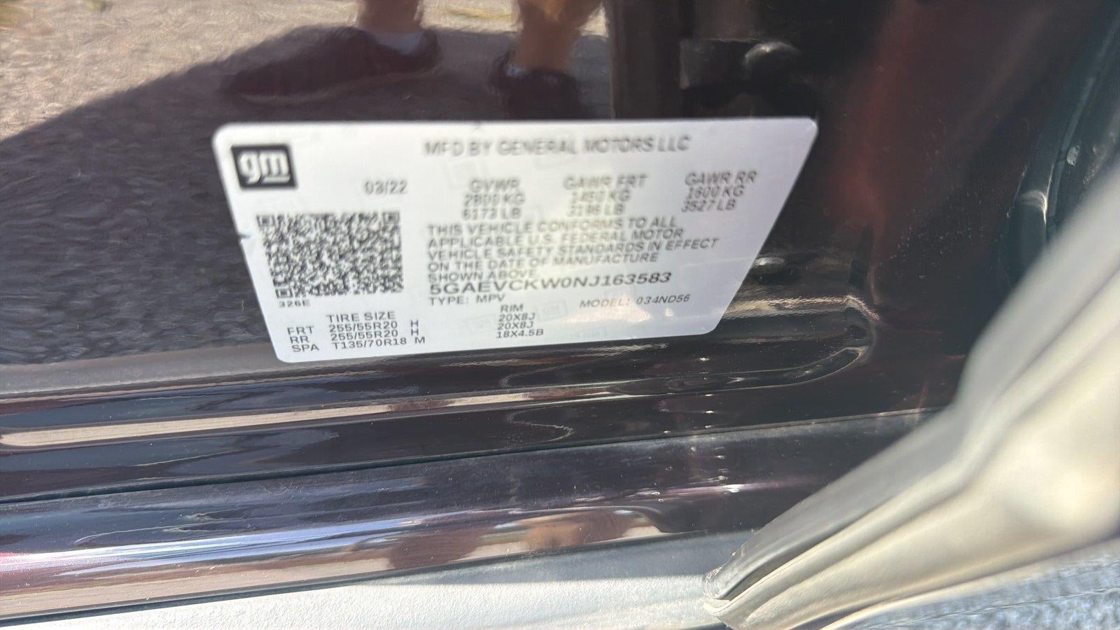 2022 Buick Enclave Avenir