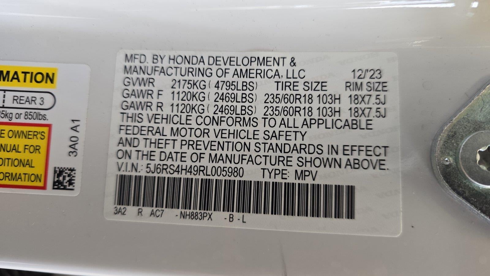 2024 Honda CR-V EX