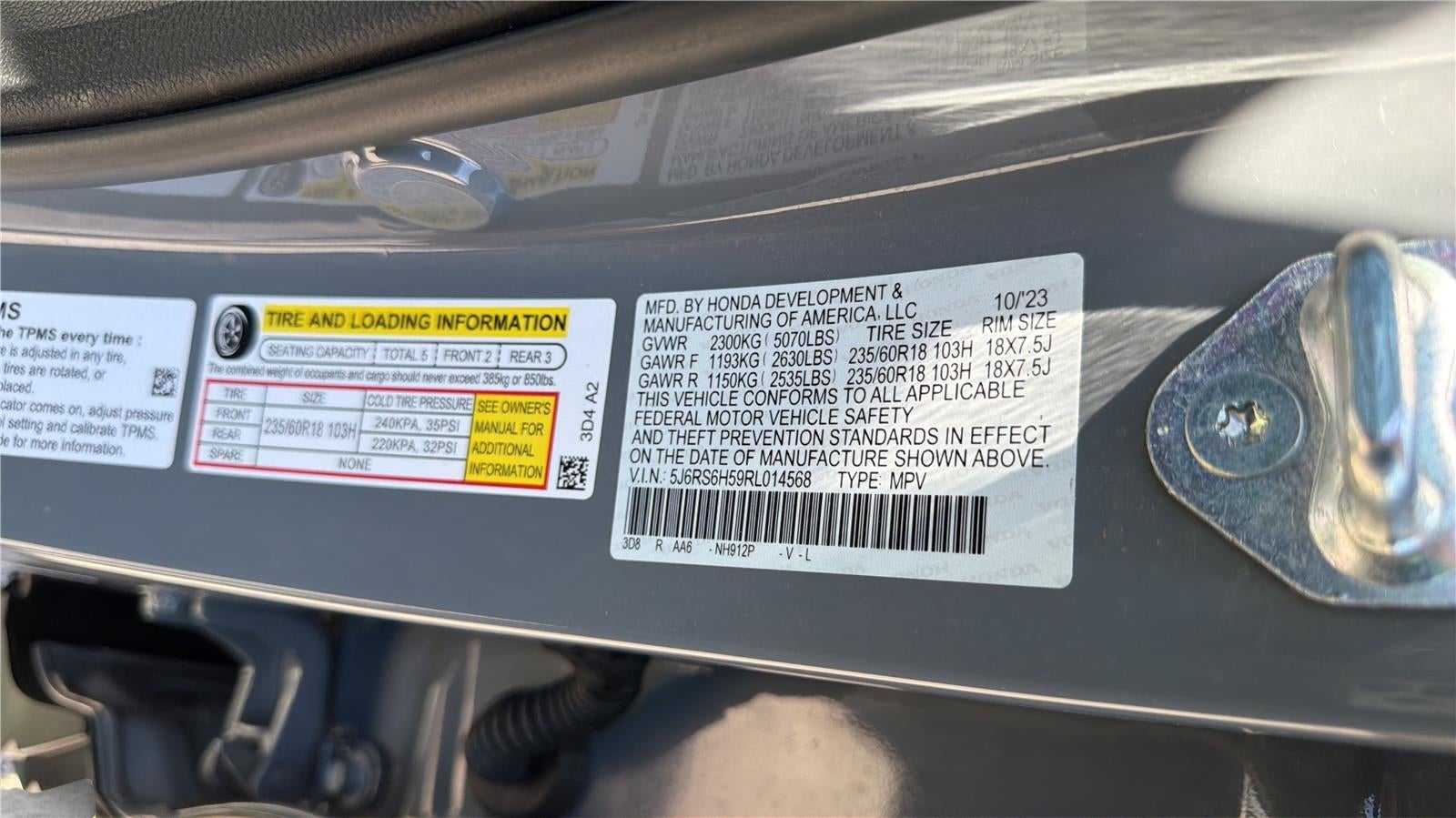 2024 Honda CR-V Hybrid Sport
