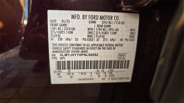 2023 Lincoln Aviator Black Label Grand Touring