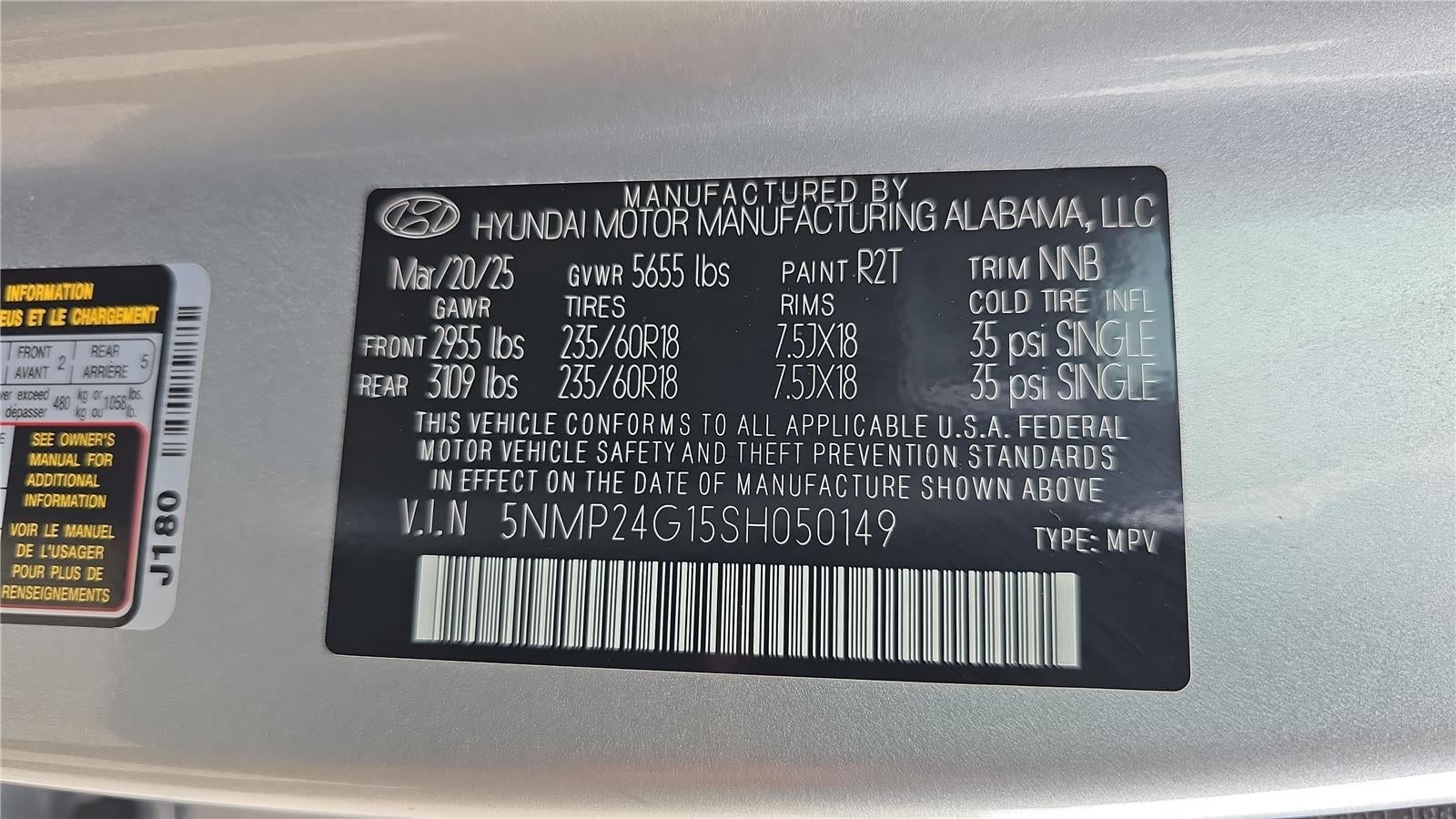 2025 Hyundai Santa Fe Hybrid SEL