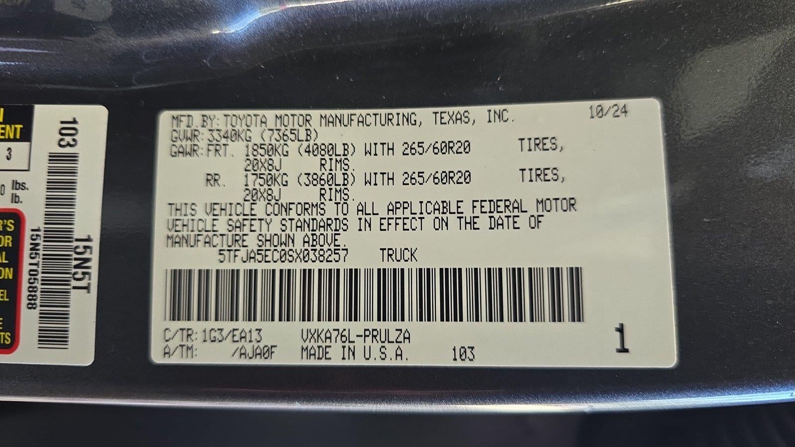 2025 Toyota Tundra 4WD Limited