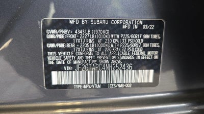 2022 Subaru Crosstrek Premium