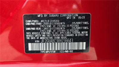 2024 Subaru Crosstrek 4DR SUV CVT