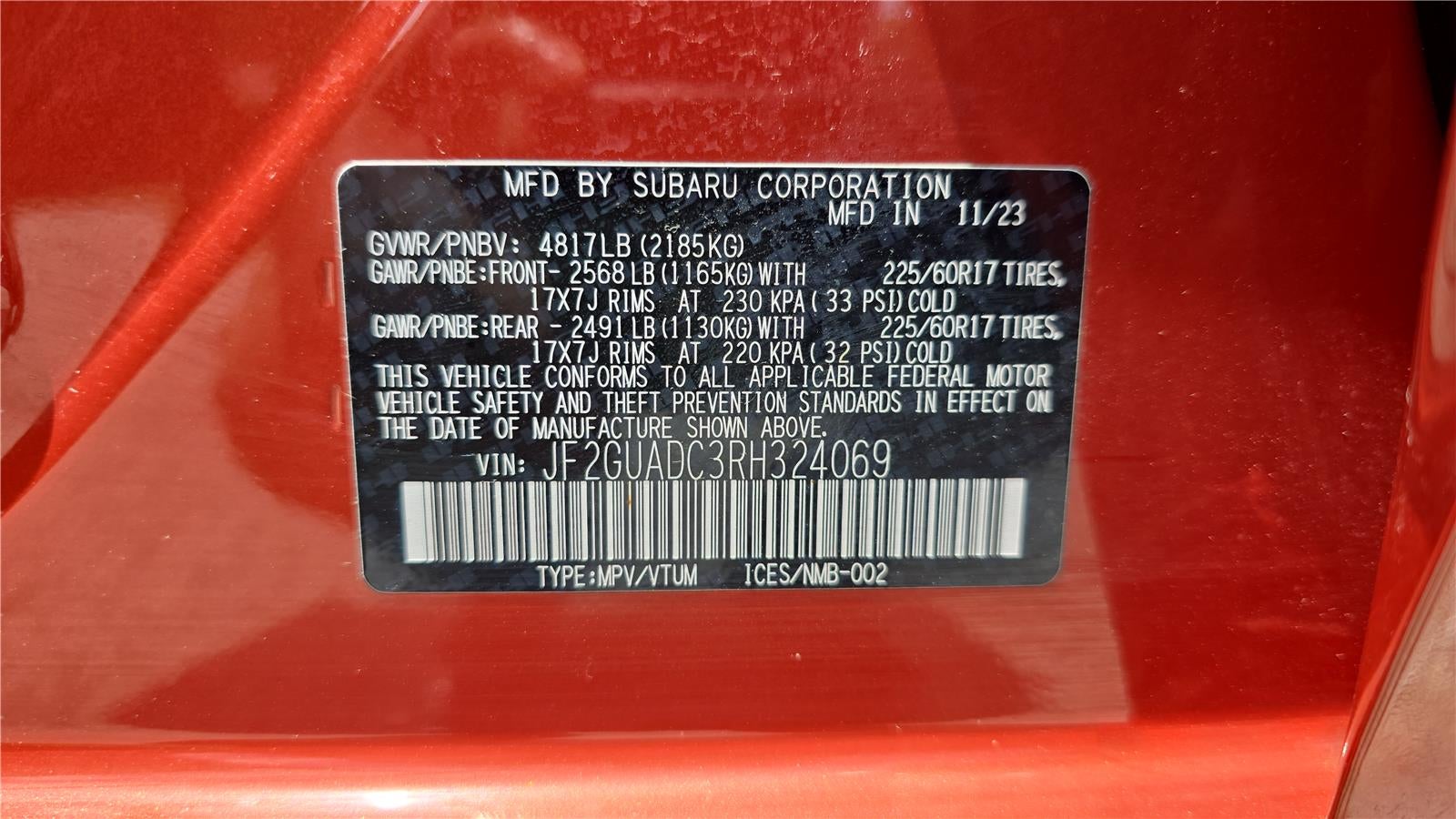 2024 Subaru Crosstrek Premium