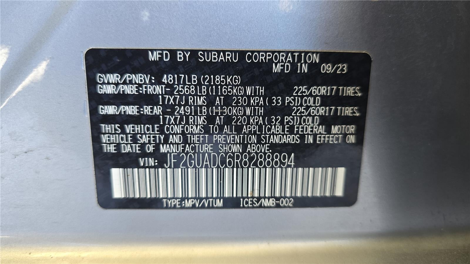2024 Subaru Crosstrek Premium