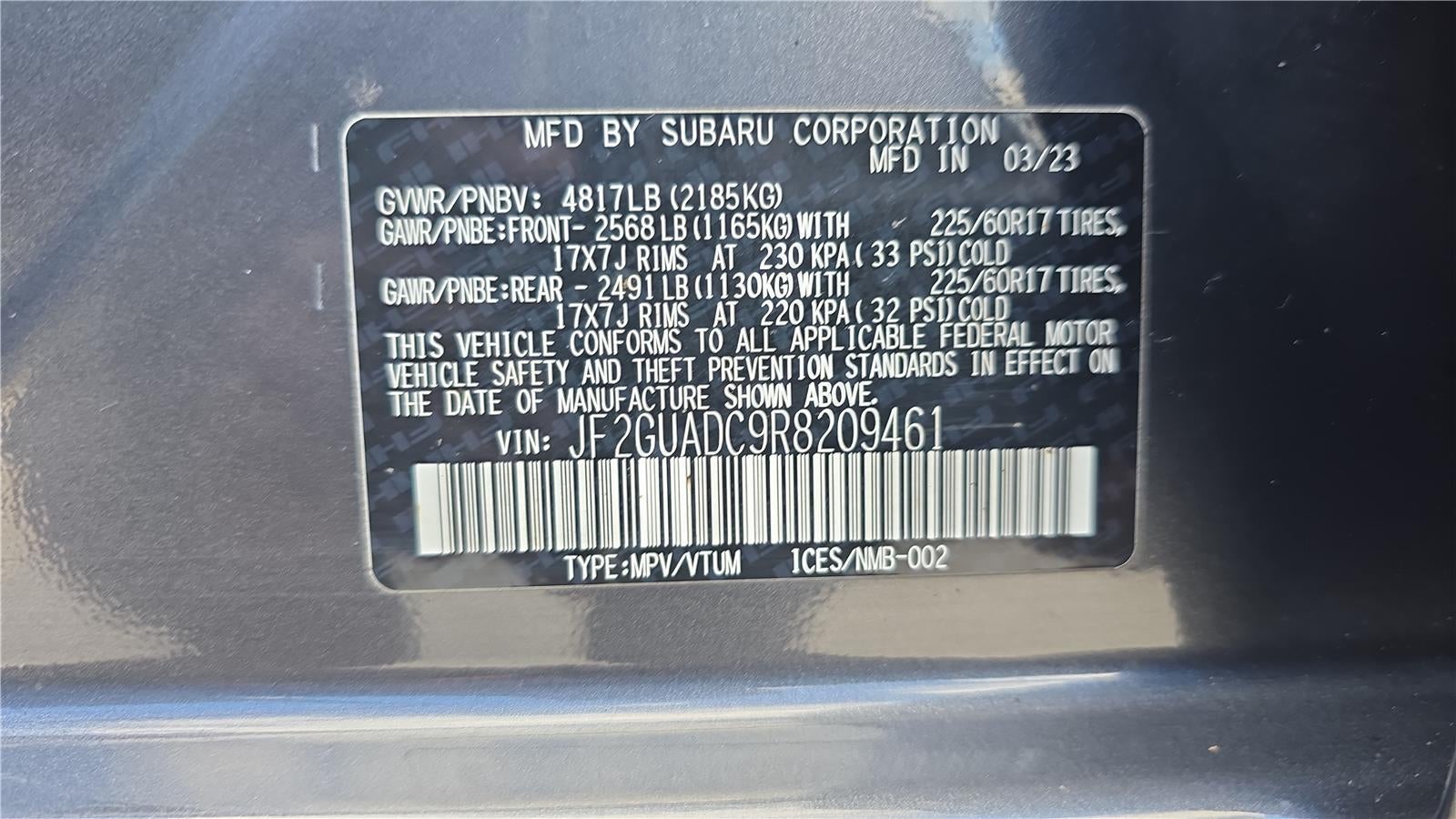 2024 Subaru Crosstrek Premium