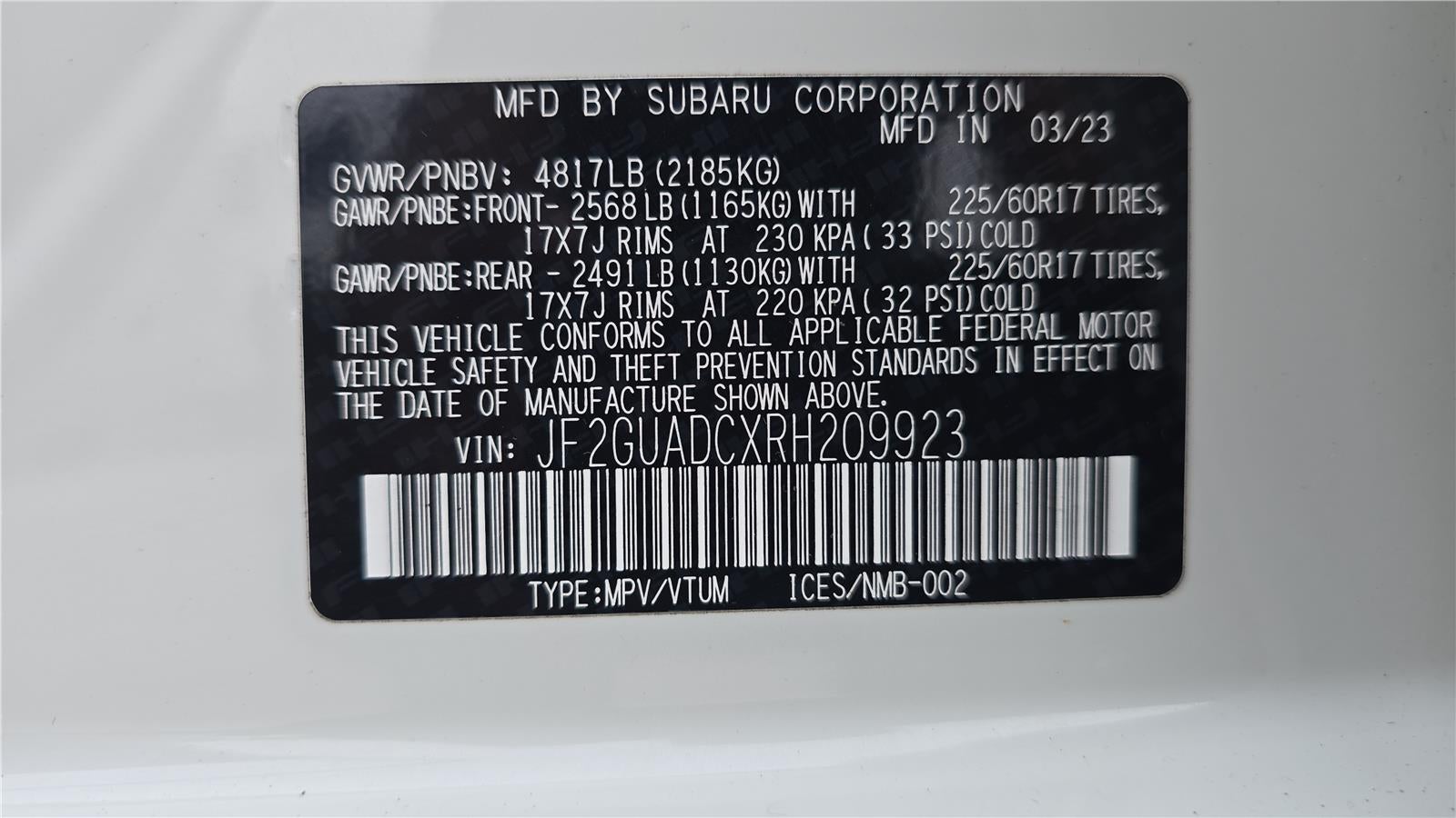 2024 Subaru Crosstrek Premium