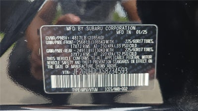 2025 Subaru Crosstrek Premium