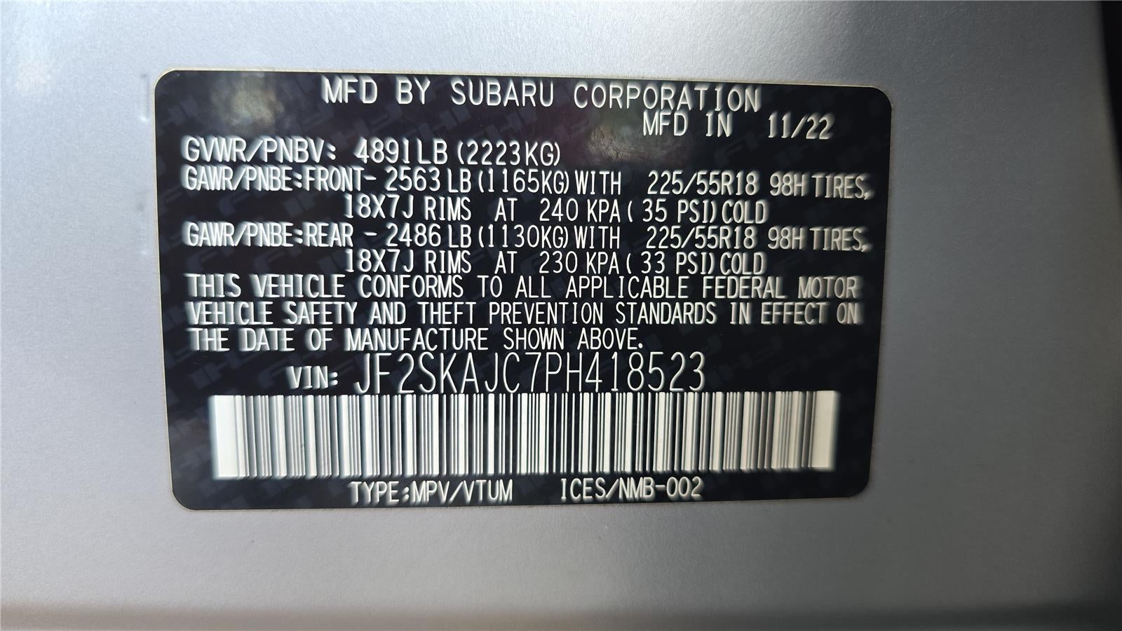 2023 Subaru Forester Sport