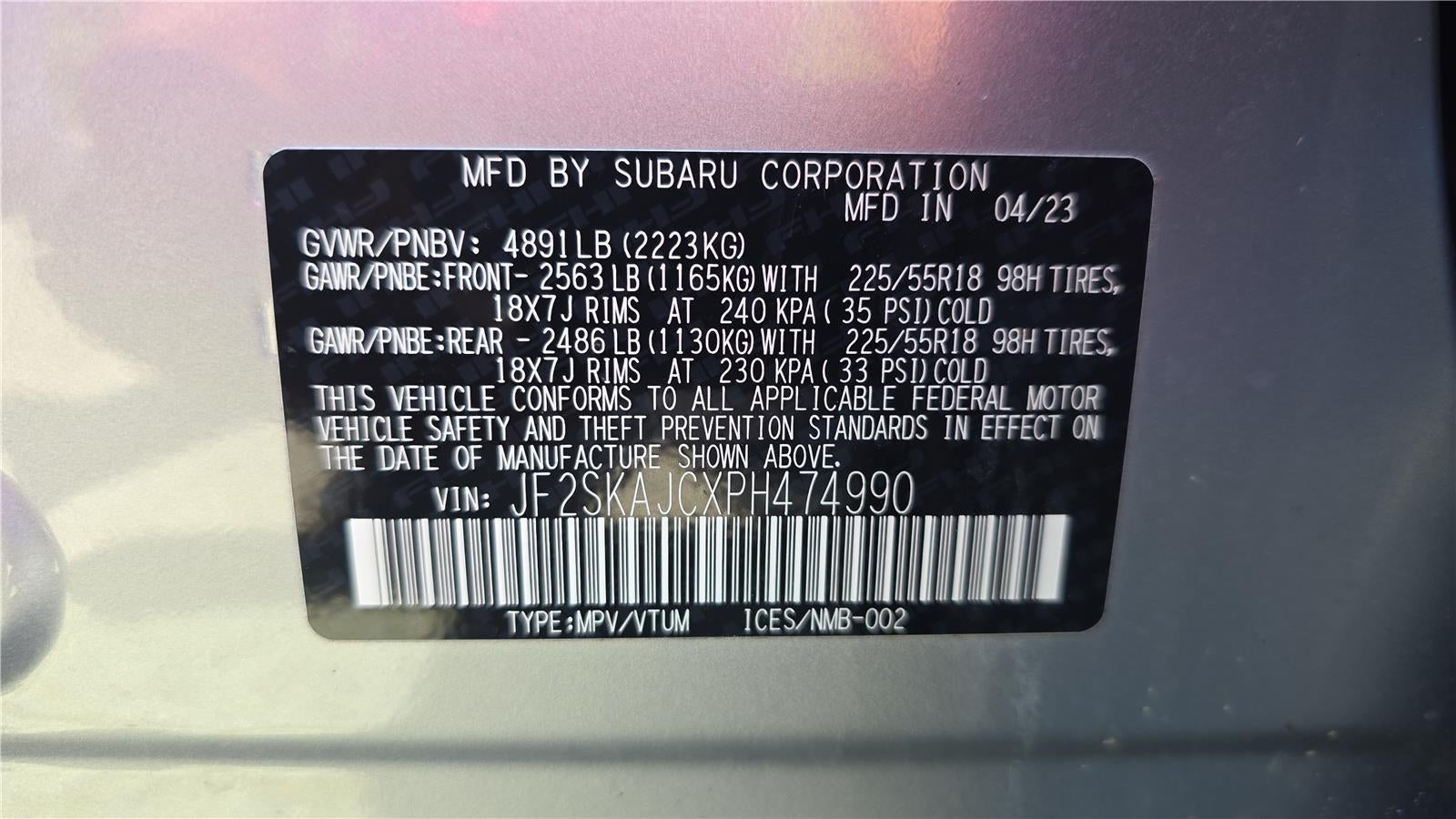 2023 Subaru Forester Sport