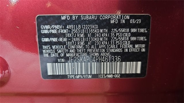 2023 Subaru Forester Limited