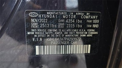 2023 Hyundai Sonata SEL