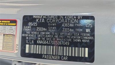 2026 Kia K5 GT-Line