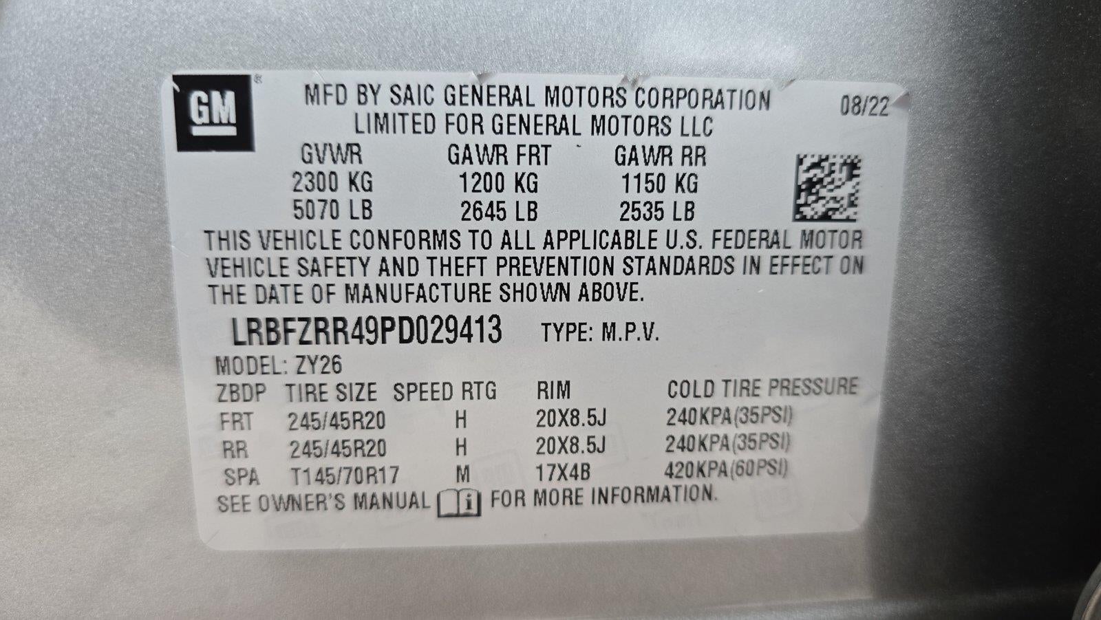 2023 Buick Envision Avenir
