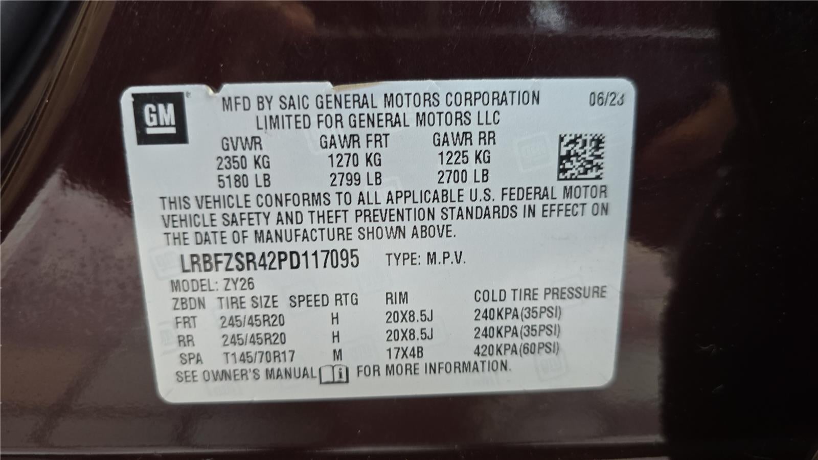 2023 Buick Envision Avenir