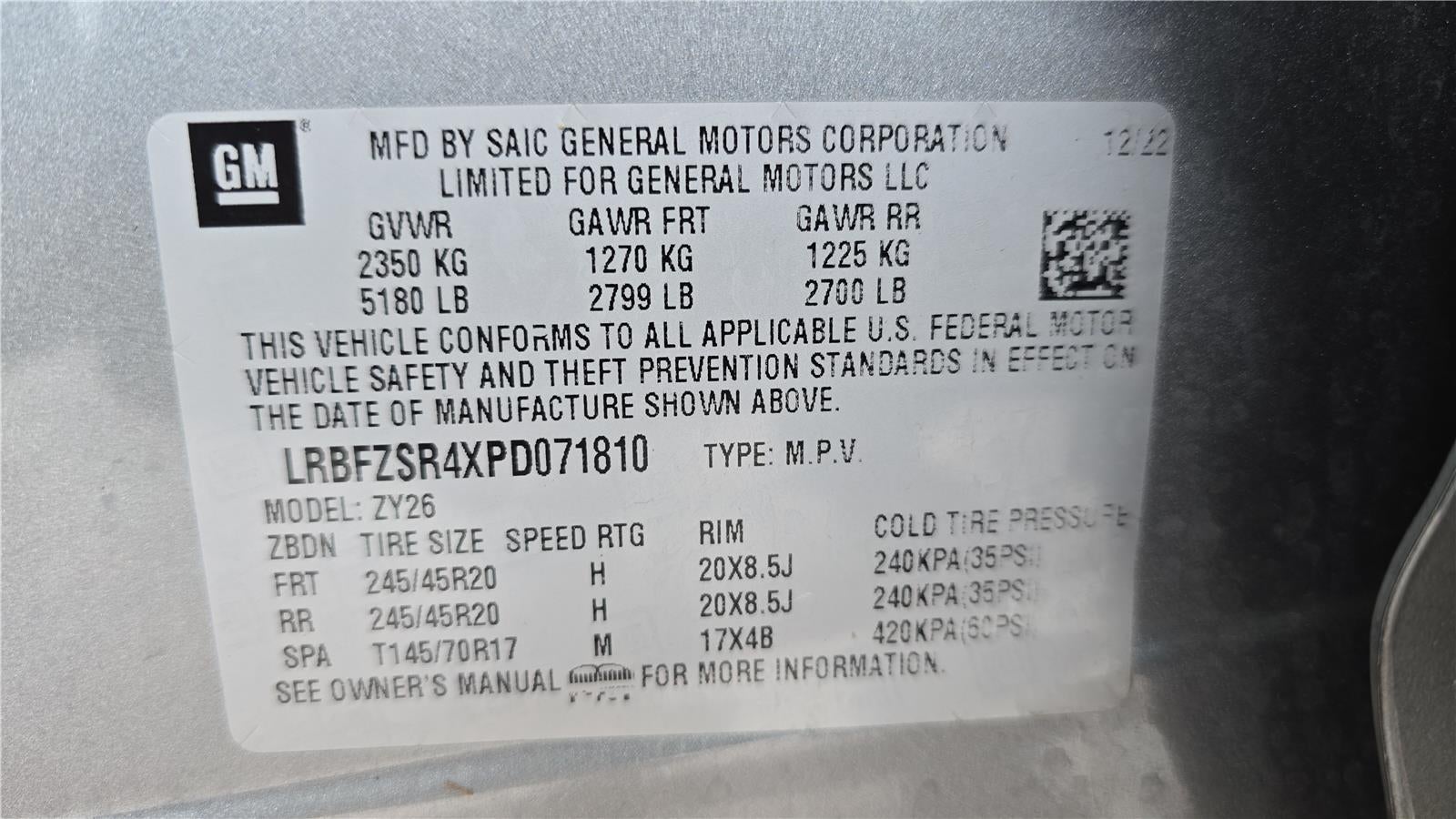 2023 Buick Envision Avenir