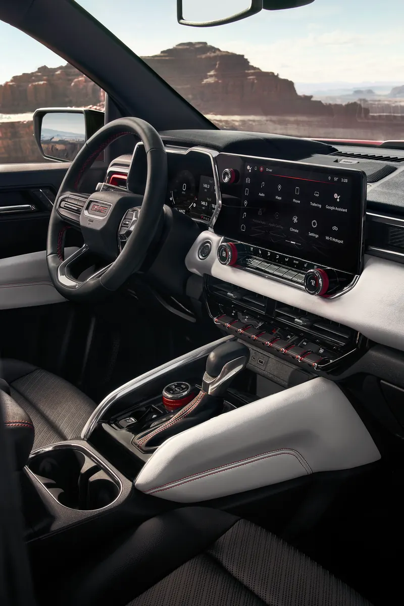 2026 GMC Canyon infotainment system at Lambert Buick GMC in Cuyahoga Falls OH