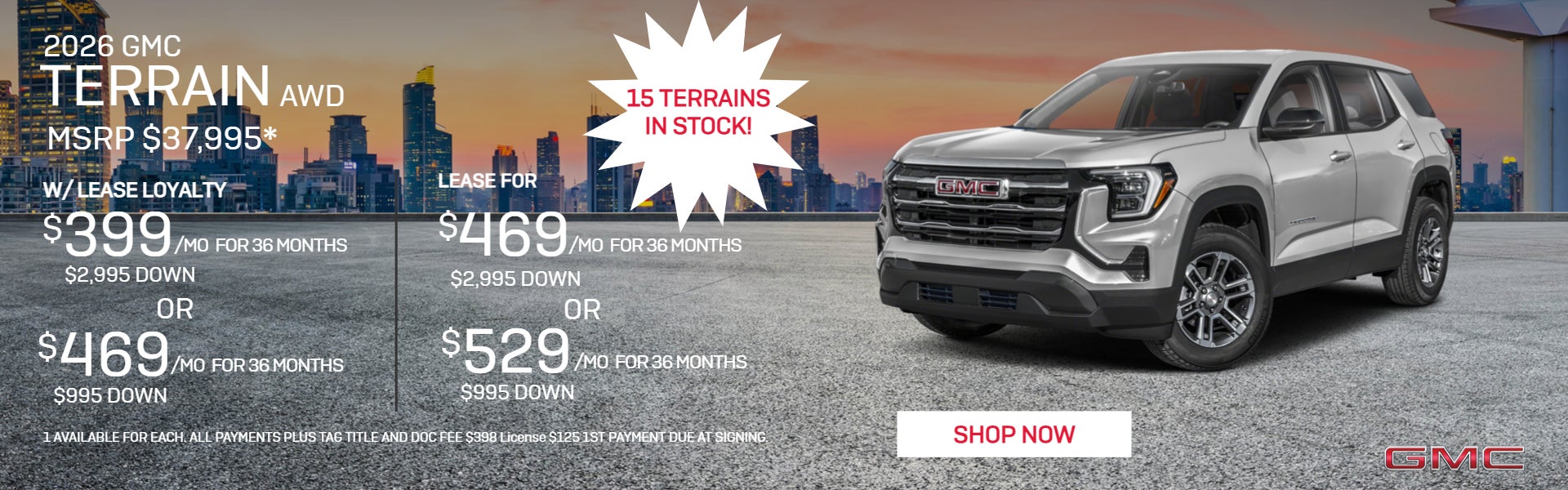 2026 GMC Terrain