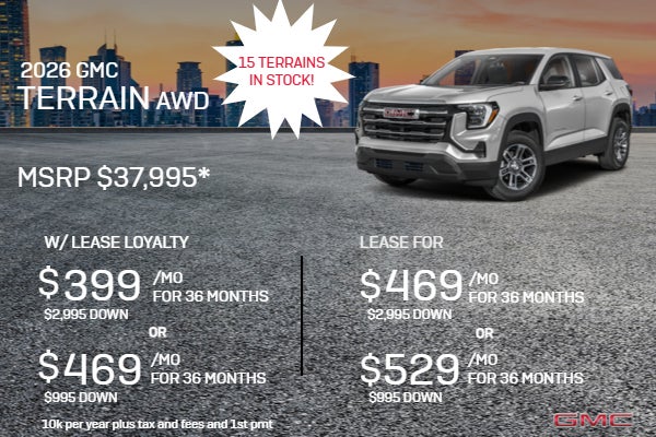 2026 GMC Terrain