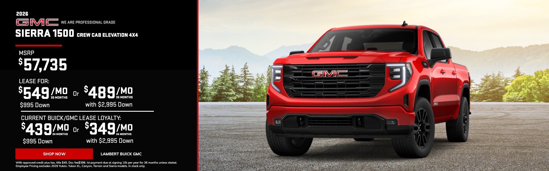 Sierra 1500 Offer