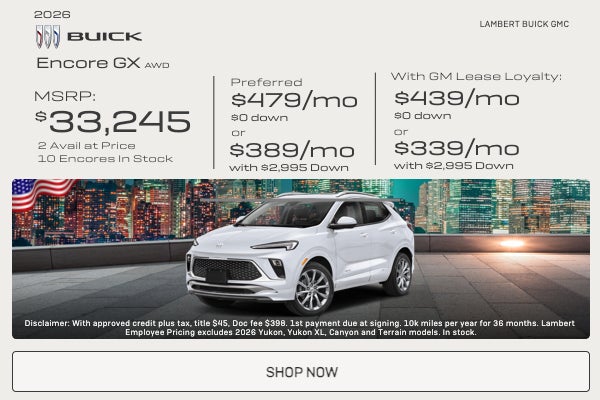 2026 Buick Encore GX AWD