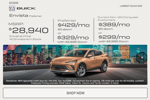2026 buick envista preferred 