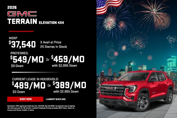 2026 GMC Terrain Elevation 4x4