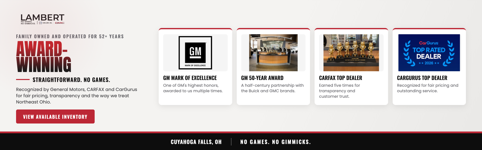 Award Winning